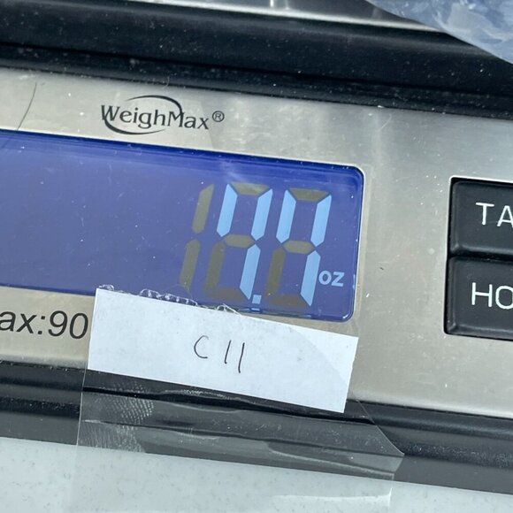 Woolrich Mens L/G Blue 1/4 Zip Polyester Pullover Sweater With Chest 5615 - Picture 8 of 8